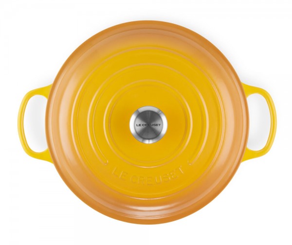 Le Creuset Gourmet-Profitopf Signature Gusseisen Nectar Gelb 30cm