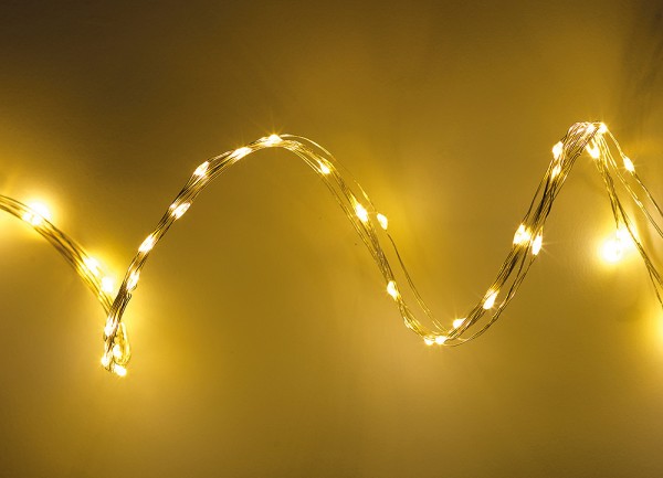 Solar Lichterkette Außen LED Wetterfest Warmweiß 2 Modus Garten Camping