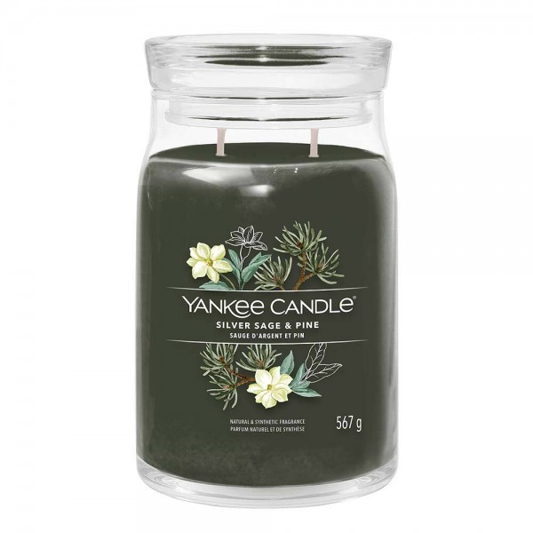 Yankee Candle Duftkerze Signature Silver Sage & Pine 567 g