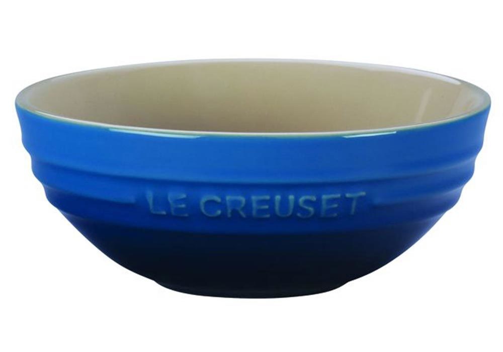 Le Creuset Schüssel Steinzeug Marseille Blau 20cm