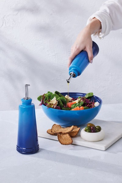 Le Creuset Essig und Öl Set Steinzeug Azure Blau