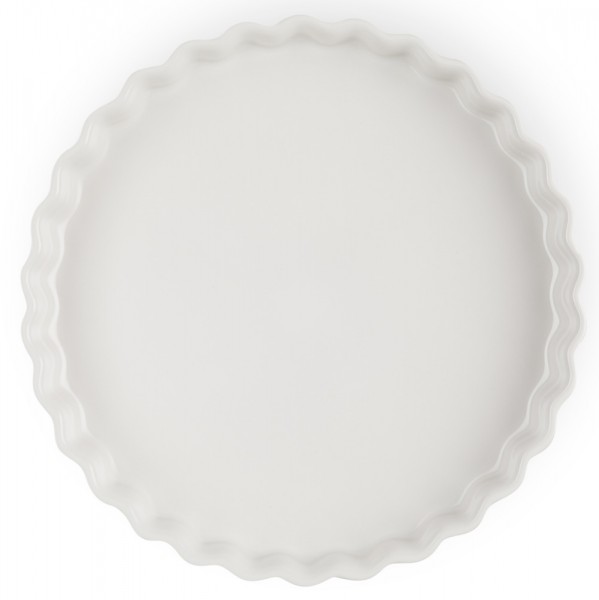 Le Creuset Tarte-Form Steinzeug Meringue 24cm