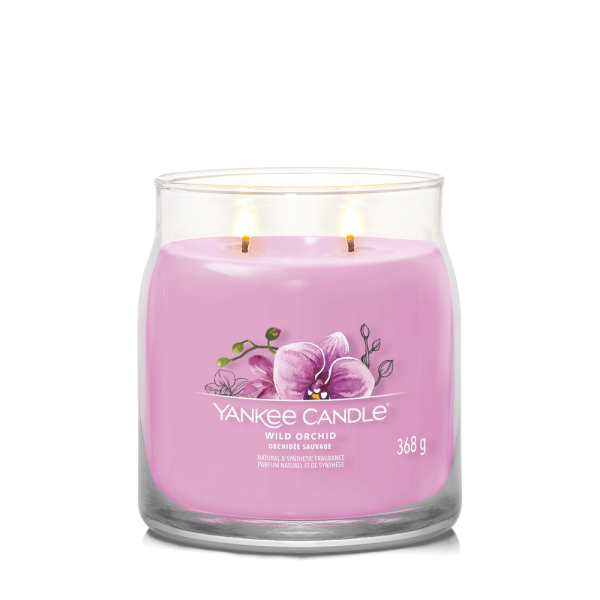 Yankee Candle Duftkerze Signature Wild Orchid 368g
