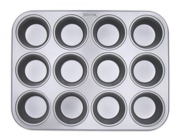 Städter Muffinform Cupcakeform 12er Backform Antihaftbeschichtet 35x27cm