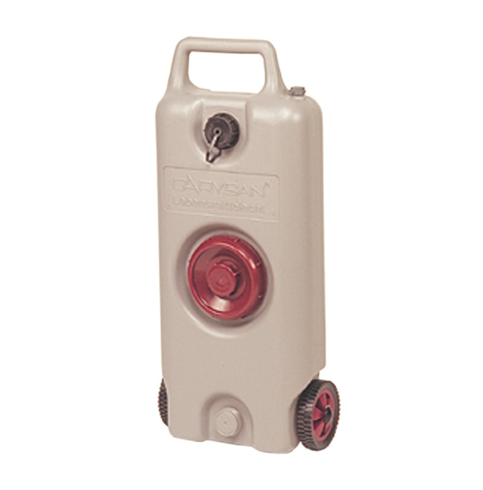 Lilie Wassertaxi 35 Liter Camping Wohnwagen Frischwasser Abwassertank Rollbar