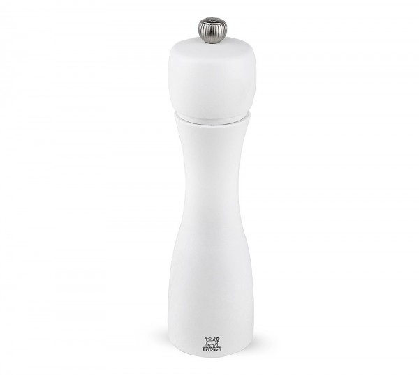 Peugeot Tahiti Salzmühle Holz Weiss Matt 20cm