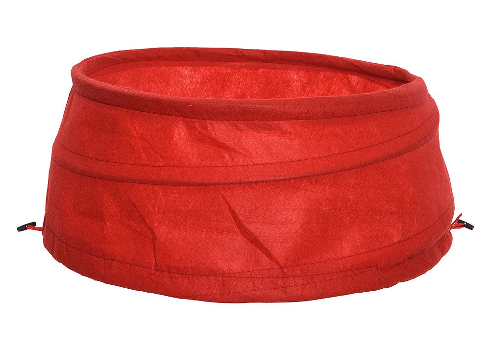Abdeckung für Christbaumständer Verkleidung Hülle Faltbar Pop-Up Stoff Rot Abdeckung für Christbaumständer Verkleidung Hülle Faltbar Pop-Up Stoff Rot
