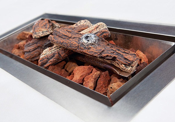 Happy Cocooning Feuertisch Einbaumodell rechteckig 690 x 320 x 233 mm