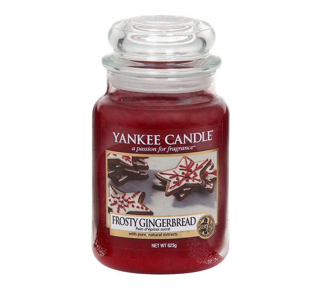 Yankee Candle Duftkerze Frosty Gingerbread 623 g Yankee Candle