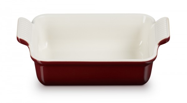 Le Creuset Auflaufform Tradition Steinzeug Garnet (Rhone) Bordeaux-Rot