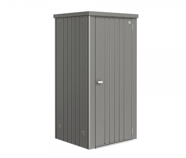 Biohort Geräteschrank 90 Aufbewahrungsschrank 93x83x182,5cm Quarzgrau-Metallic