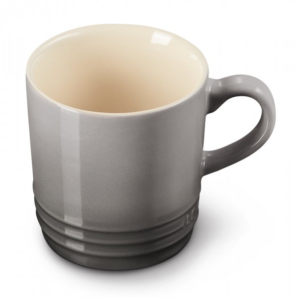Le Creuset Tasse Becher Steinzeug Flint Grau