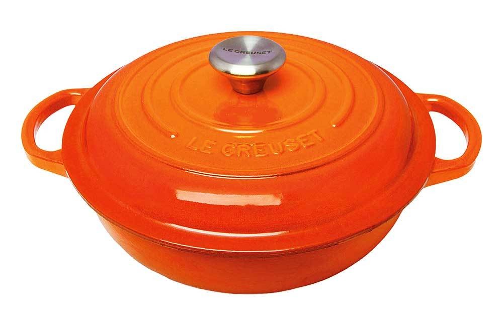 Le Creuset Stew Pot Signature Gusseisen Bräter Ofenrot 22cm Le Creuset Stew Pot Signature Gusseisen Bräter Ofenrot 22cm