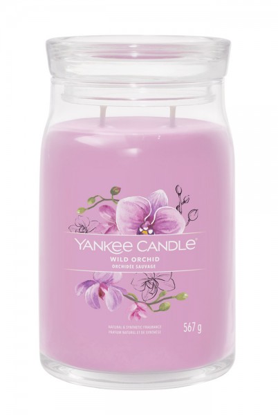 Yankee Candle Duftkerze Signature Wild Orchid 567 g