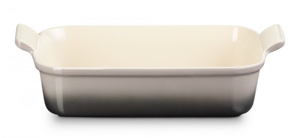 Le Creuset Auflaufform Tradition Steinzeug Flint Grau
