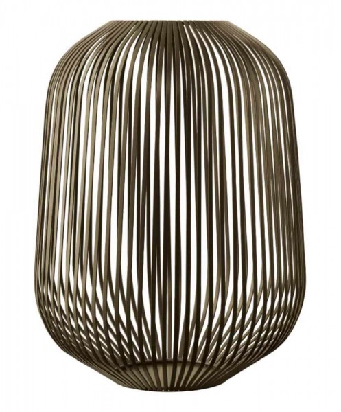 blomus Laterne LITO Burned Metal Windlicht
