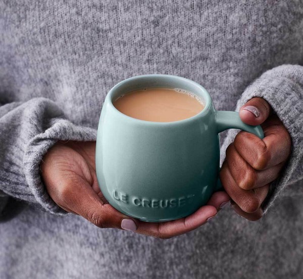 Le Creuset Becher Coupe Tasse Steinzeug Sea Salt 320ml