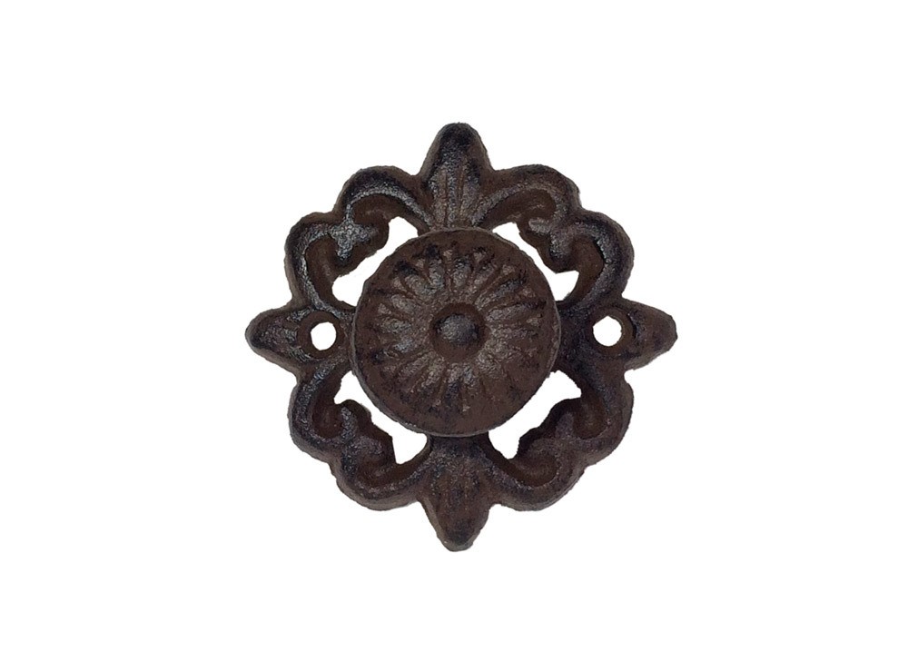 Schubladenknopf Vintage Rustikal Türknauf Möbelgriff Gusseisen Antik-Stil Braun Schubladenknopf Vintage Rustikal Türknauf Möbelgriff Gusseisen Antik-Stil Braun