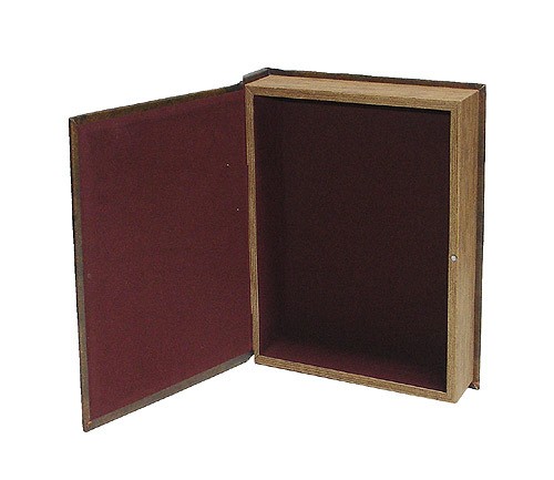 Hohles Buch mit Geheimfach Buddha Buchversteck Antik-Stil