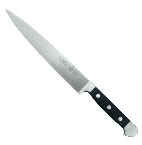 GÜDE Alpha Schinkenmesser schwarz 21 cm