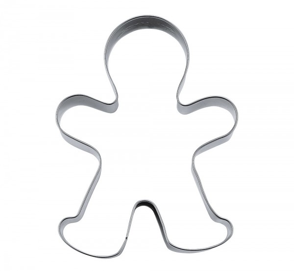 Städter Ausstechform Lebkuchenmann Plätzchenausstecher Edelstahl 7,5cm
