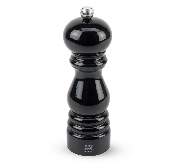 Peugeot Paris Pfeffermühle Holz Schwarz Lackiert 18cm