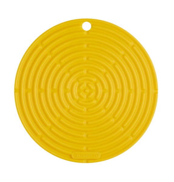 Le Creuset Topflappen Rund Silikon Nectar Gelb