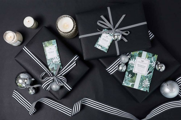 Greenleaf Duft Sachet - Shimmering Snowberry - Weihnachtsduft Duftsäckchen Large