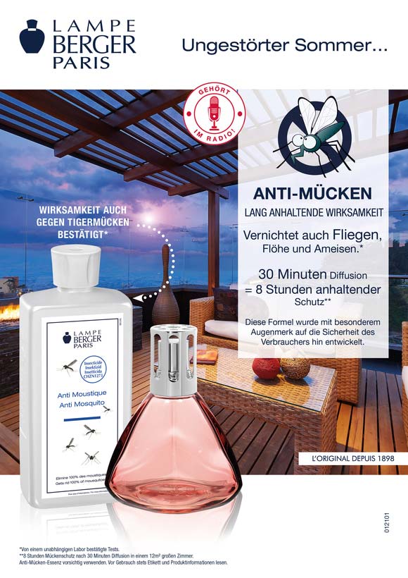 Lampe Berger Anti Mucken Wirksam Langanhaltend Zeitzone Shop 