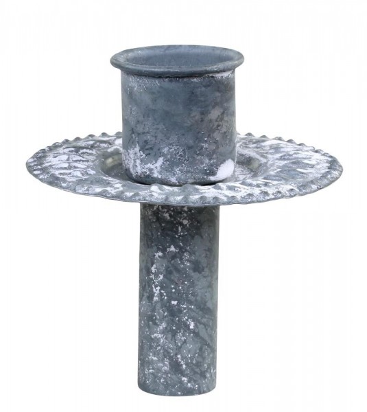 Kerzenhalter für Flaschen Zink Kerzenhalteraufsatz Flaschenaufsatz Vintage-Stil