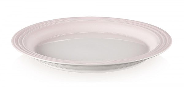 Le Creuset Speiseteller Steinzeug Shell Pink 27cm