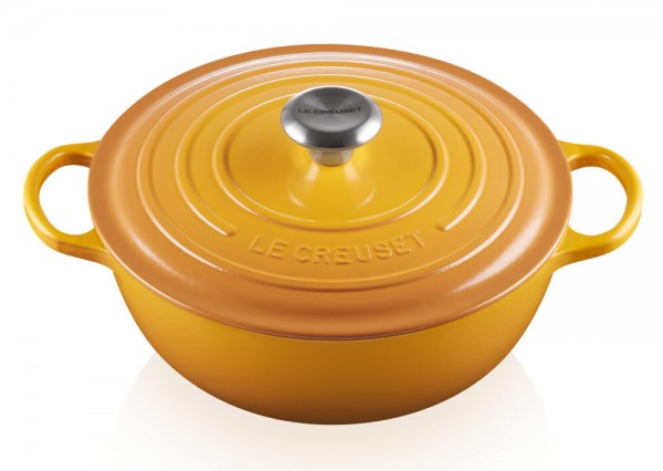 Le Creuset La Marmite Signature Familientopf Gusseisen Nectar Gelb 26cm