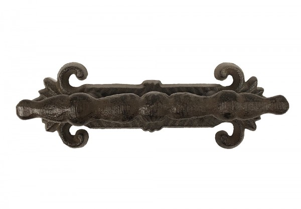 Möbelgriff Griff Schubladengriff Antik-Stil Gusseisen Braun 16,5cm