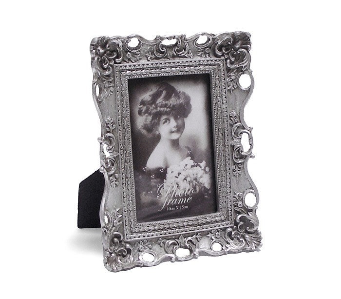 Bilderrahmen Fotorahmen Portraitrahmen Silber Antik-Stil Bilderrahmen Fotorahmen Portraitrahmen Silber Antik-Stil