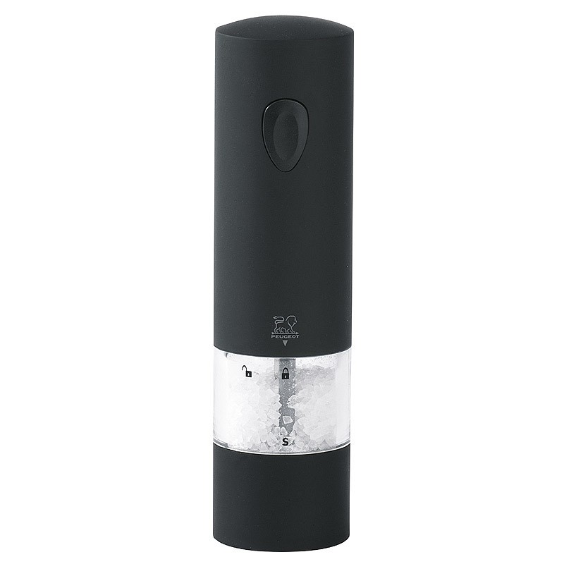 Peugeot Onyx Salzmühle Elektrisch Soft-Touch Schwarz 20cm Peugeot Onyx Salzmühle Elektrisch Soft-Touch Schwarz 20cm