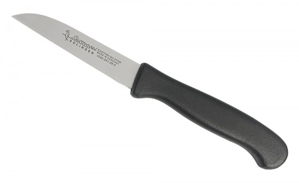 Burgvogel Gemüsemesser Kunststoffgriff Schwarz Küchenmesser 8 cm