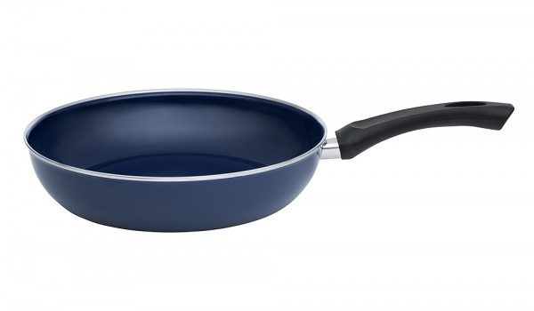 Riess Oma`s Emaillepfanne Kobaltblau Bratpfanne
