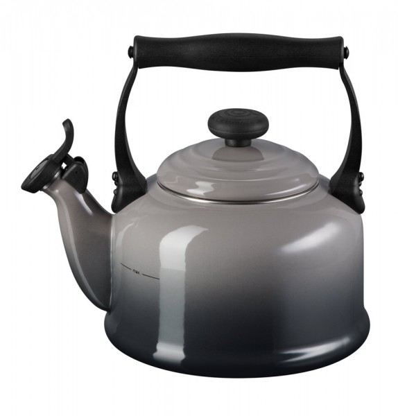 Le Creuset Wasserkessel Tradition Flint Grau 2,1L