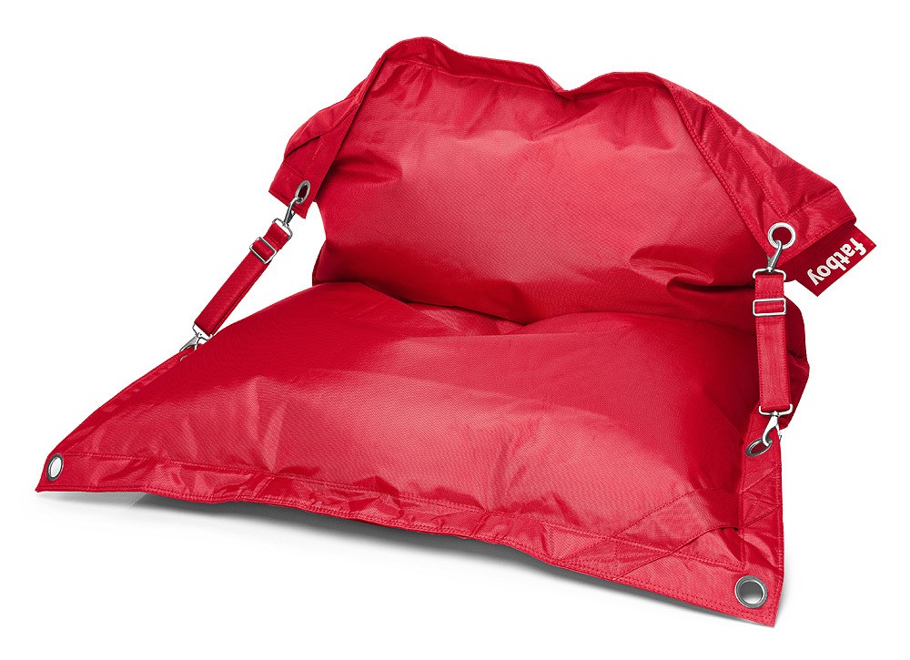 Fatboy Buggle-Up Red Sitzsack Lounge-Sitz Rot 190 x 140 cm