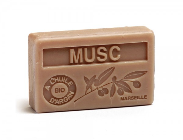 Bio-Arganöl Seife Musc (Moschus) - 100g