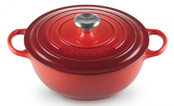 Le Creuset La Marmite Signature Familientopf Gusseisen Kirschrot 26cm
