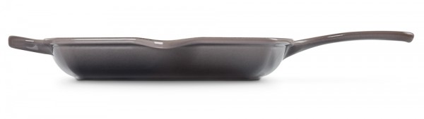 Le Creuset Grillpfanne Quadratisch Signature Gusseisen Flint Grau 26cm