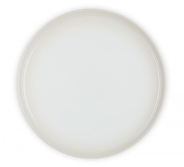 Le Creuset Speiseteller Coupe Steinzeug Meringue 27cm
