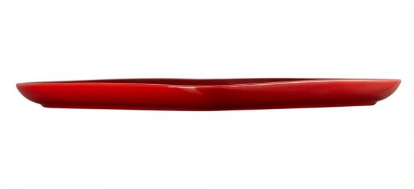Le Creuset Servierplatte Herzform Steinzeug Kirschrot 32cm