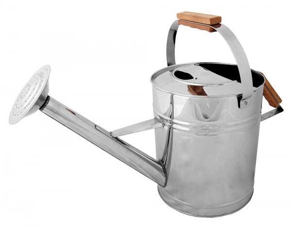 Gießkanne aus Edelstahl Giesskanne Landhaus-Stil