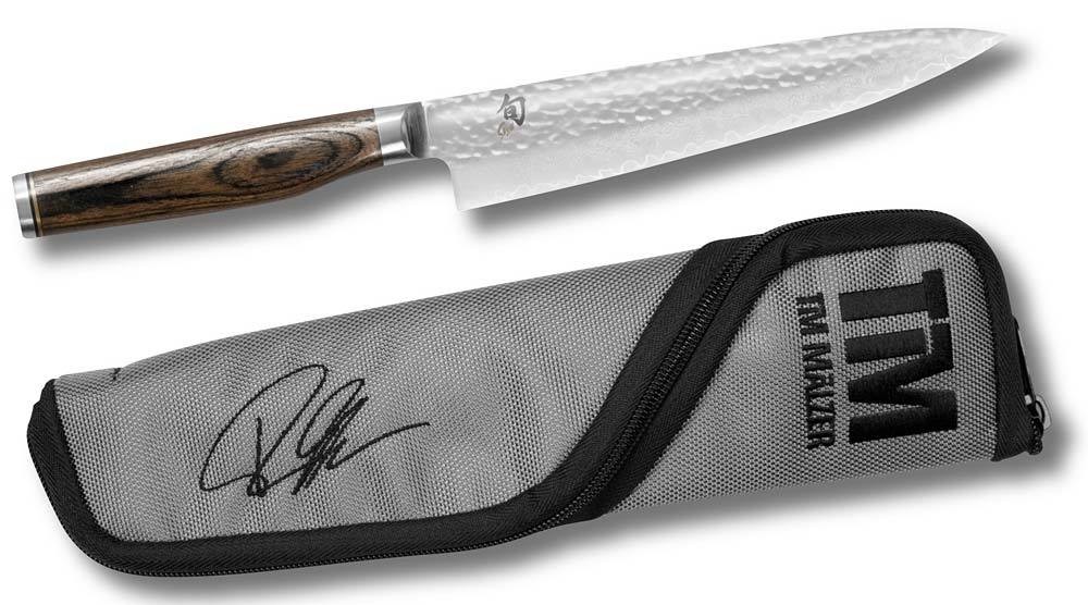 kai Shun Premier Tim Mälzer Kochmesser Set Allzweckmesser mit Messertasche 2-tlg kai Shun Premier Tim Mälzer Kochmesser Set Allzweckmesser mit Messertasche 2-tlg