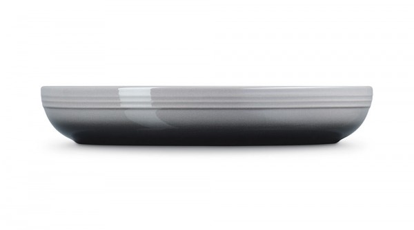 Le Creuset Suppenteller Coupe Steinzeug Flint Grau 22cm