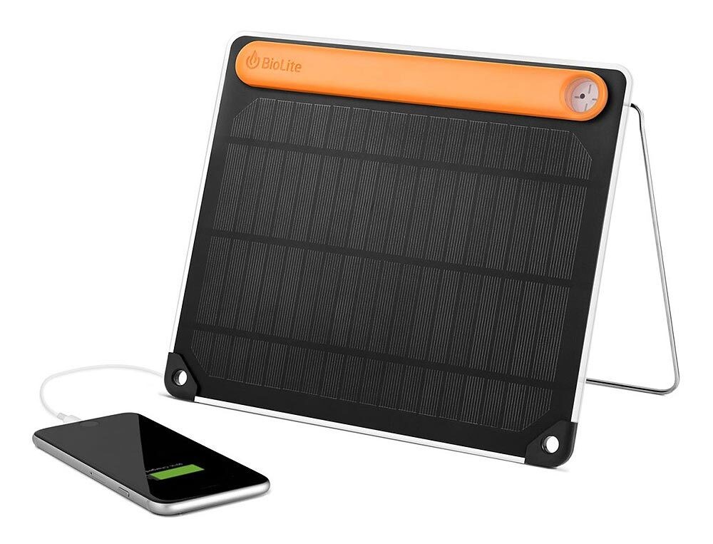 BioLite Solar Panel 5+ 3200 mah 5W Mobiles Solarmodul Ladegerät Powerbank mit USB