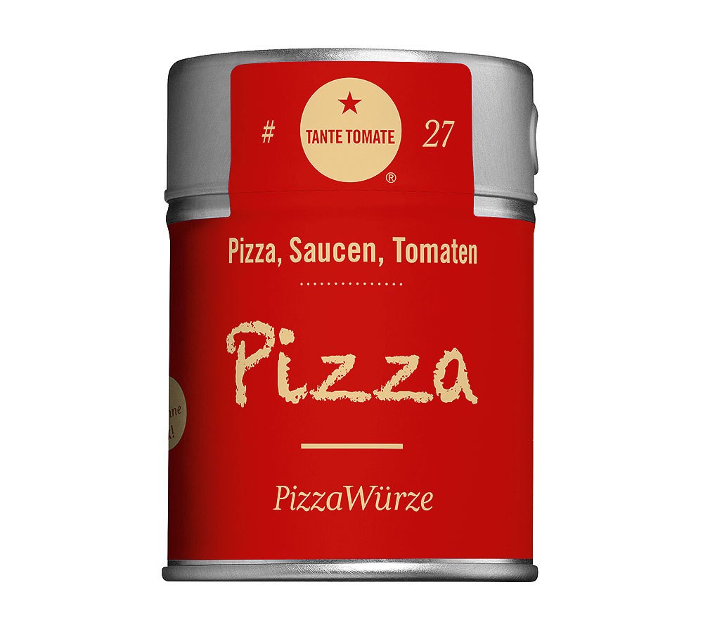 Tante Tomate - Pizza - PizzaWürze - Gewürzmischung 40g Tante Tomate - Pizza - PizzaWürze - Gewürzmischung 40g