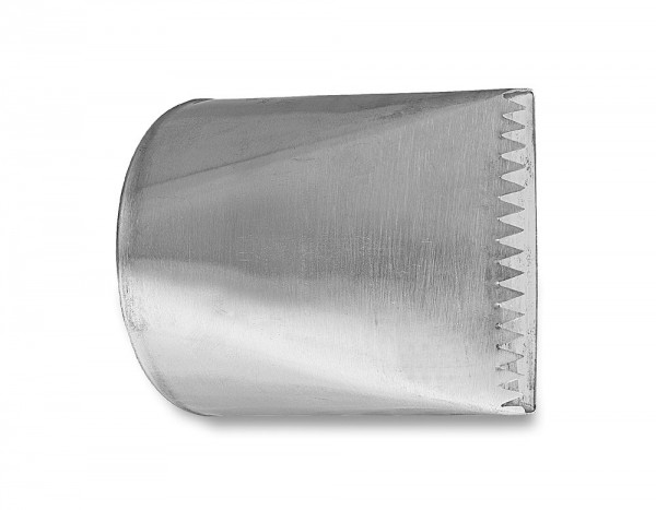 Städter Randtülle glatt / gezackt Spritztülle Edelstahl 45mm